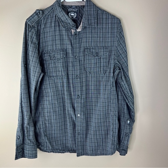 Men's Buffalo David Bitton Casual Button Down Shirt - Picture 2 of 9